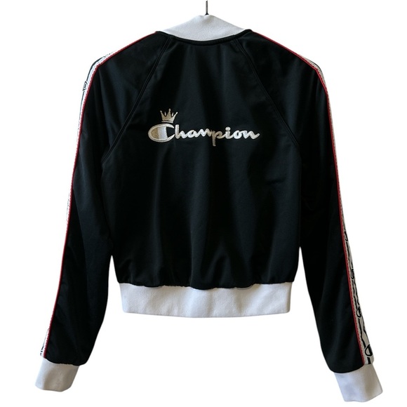 Champion Track Jacket - Black/White - X-Small - Picture 3 of 3